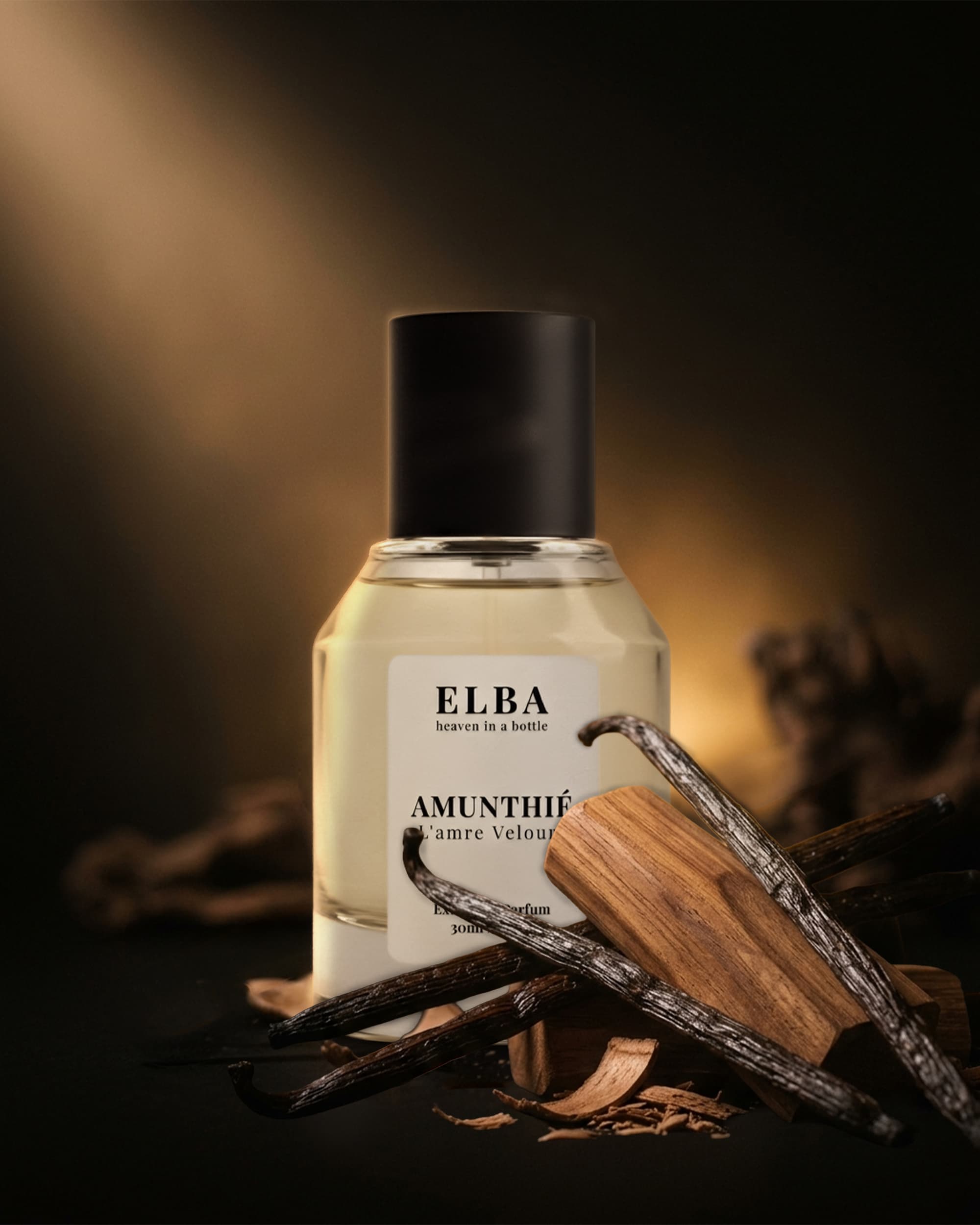 Botol parfum Amunthié